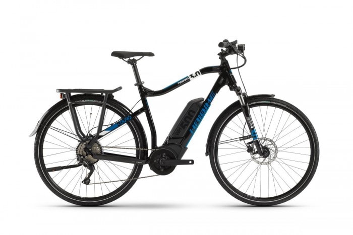 Haibike Sduro Trekking 3.0 Pedelec E-Bike Fahrrad schwarz/weiß/blau 2020 XL